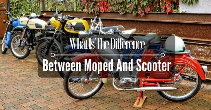 Difference Between Moped And Scooter