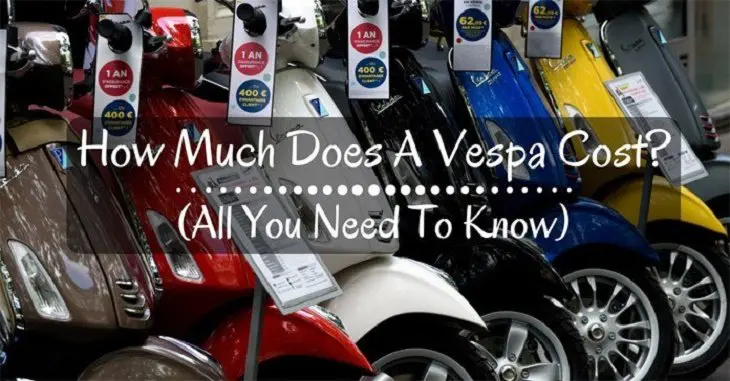 How Much Does A Vespa Cost