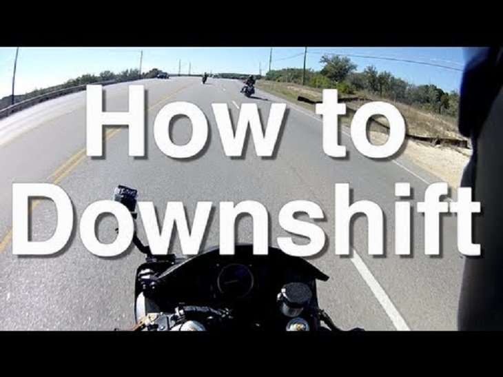 How To Downshift A Motorcycle