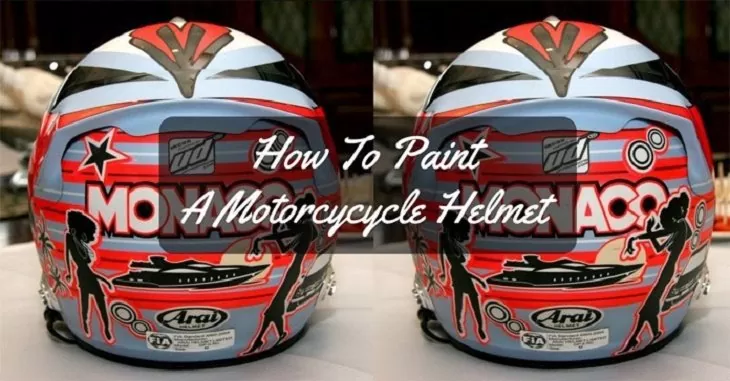 How To Paint A Motorcycle Helmet