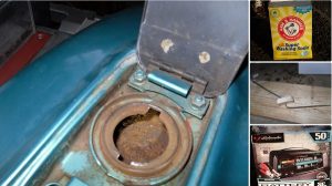 how to clean a gas tank