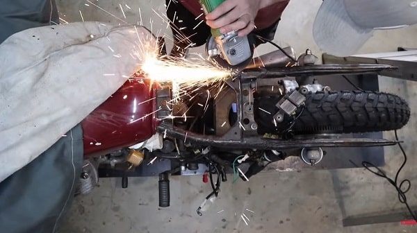 how to build a motorcycle from scratch with not much money