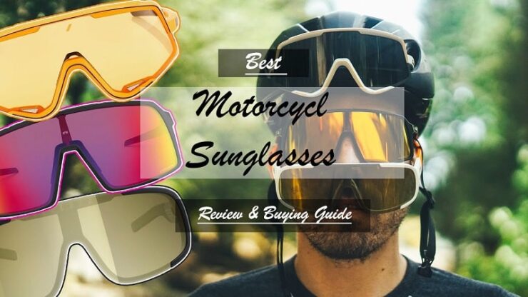 Large Motorcycle Riding Sunglasses Windproof Foam Padded Clear Yellow Goggles