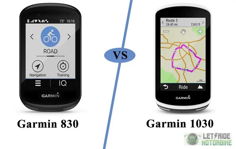 garmin 830 vs 1030